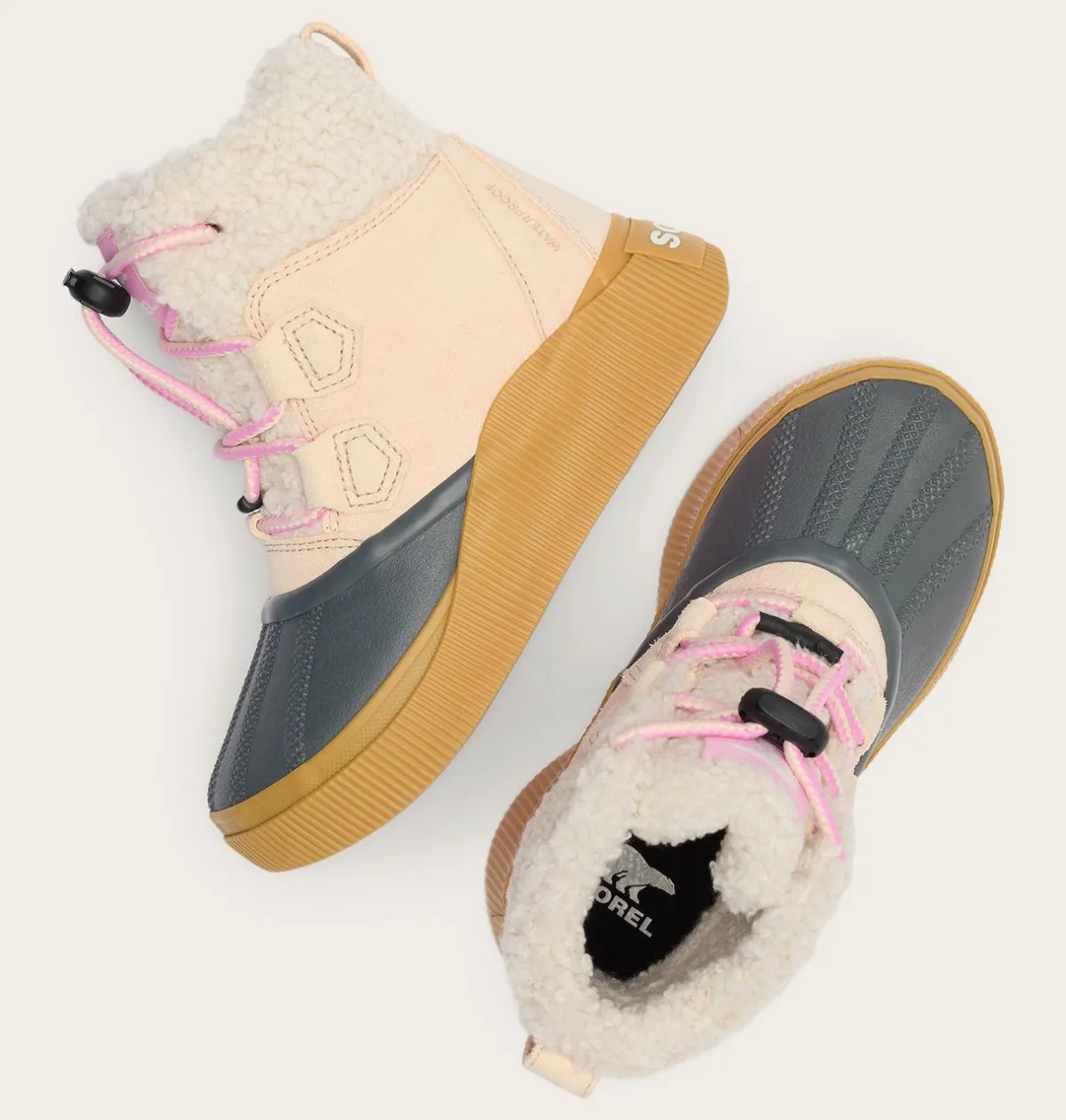 Discount OUT N ABOUT™ IV Chillz Youth Waterproof Boot Kids Waterproof Boots|Winter Boots