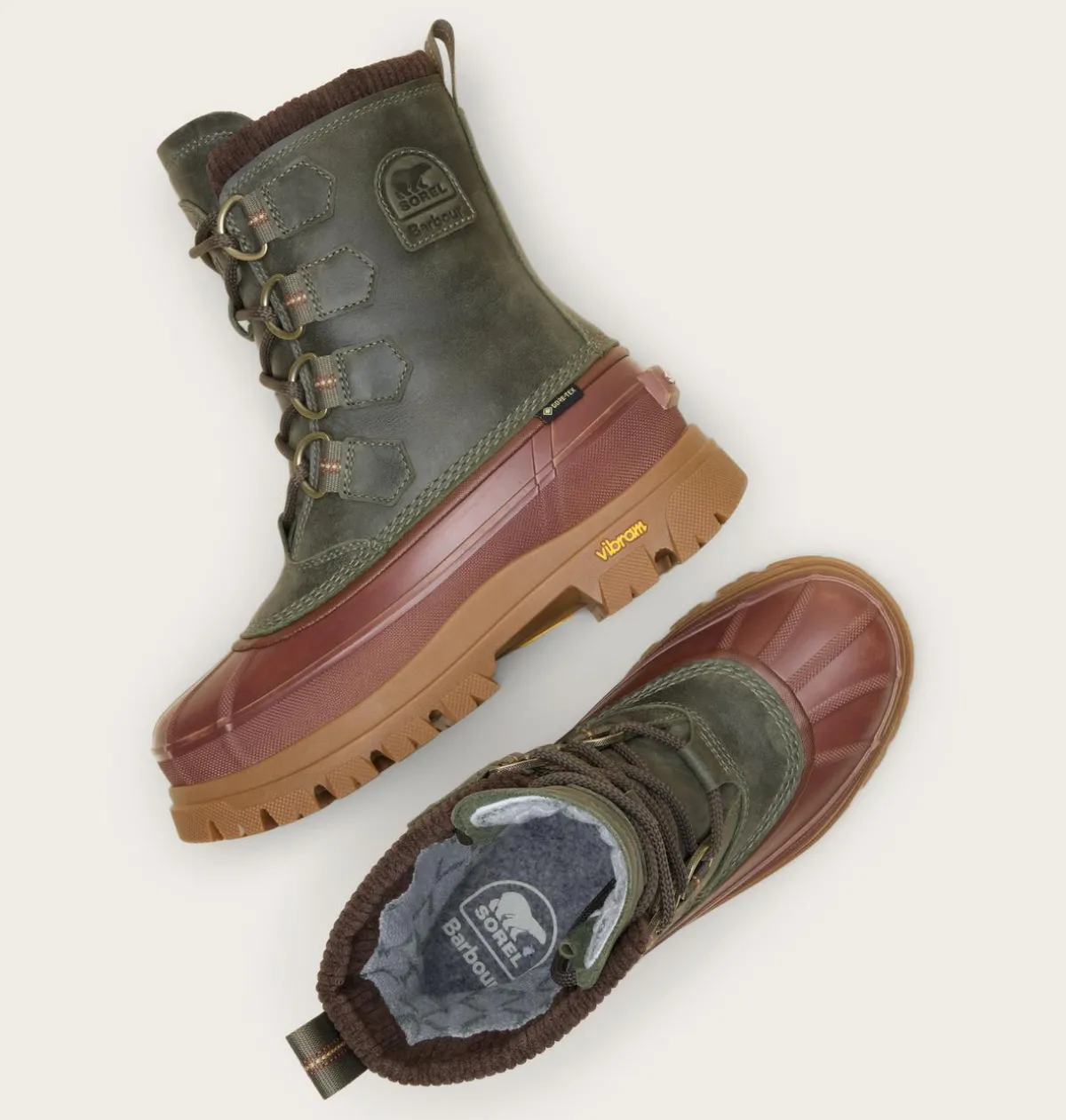 Discount X Barbour Caribou Horizon™ GTX Women Winter Boots|Waterproof Boots